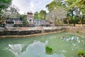 The tomb area. Tomb of Tu Duc. Hue. Vietnam Royalty Free Stock Photo